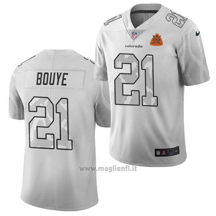 Maglia NFL Limited Denver Broncos A.j. Bouye Ciudad Edition Bianco